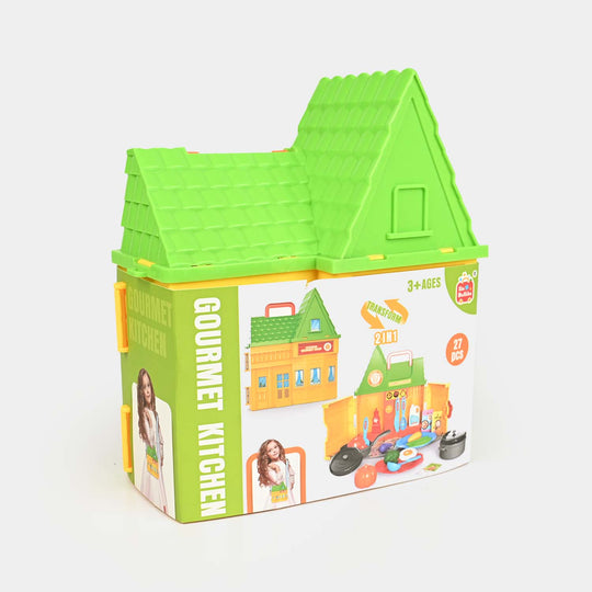 Kitchen Play Set For Girls