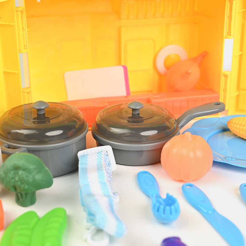Kitchen Play Set For Girls