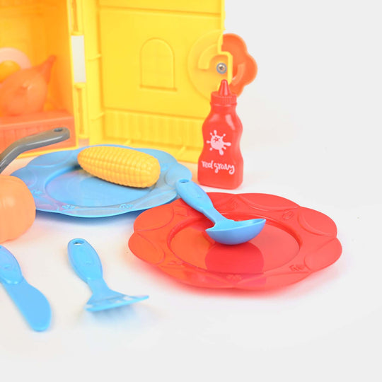 Kitchen Play Set For Girls