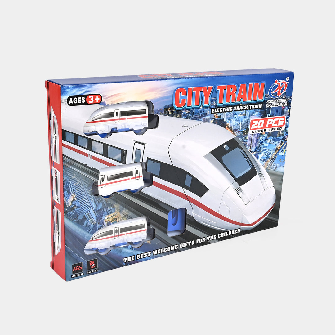 Electric Toy Train Set For Kids