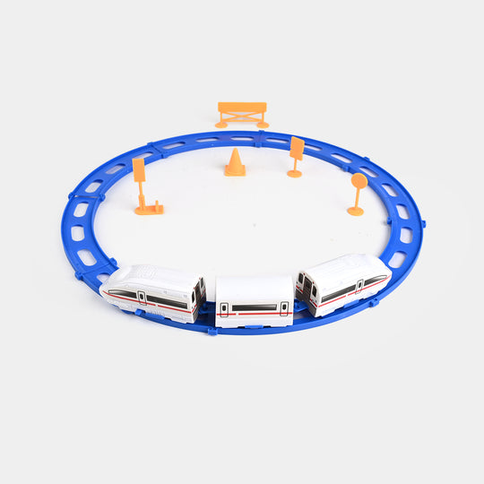 Electric Toy Train Set For Kids