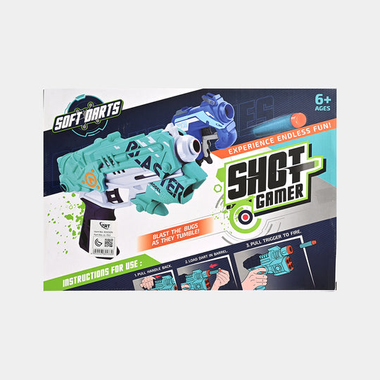 Eva Soft Dart Shoot Game With Targets – Safe Blaster Fun for Kids