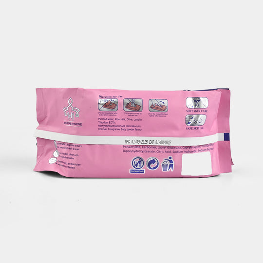 Feel Safe Fresh Wipes – 120 Sheets (Soft & Gentle)