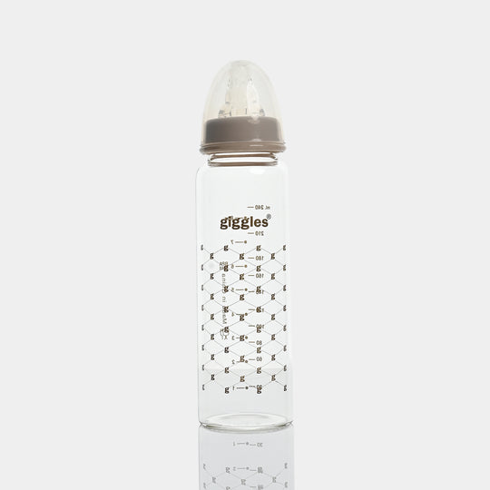 Giggles Glass Feeding Bottle | 240ml