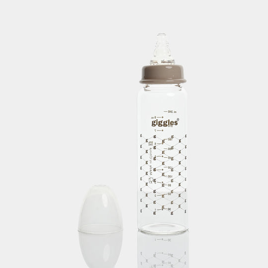 Giggles Glass Feeding Bottle | 240ml