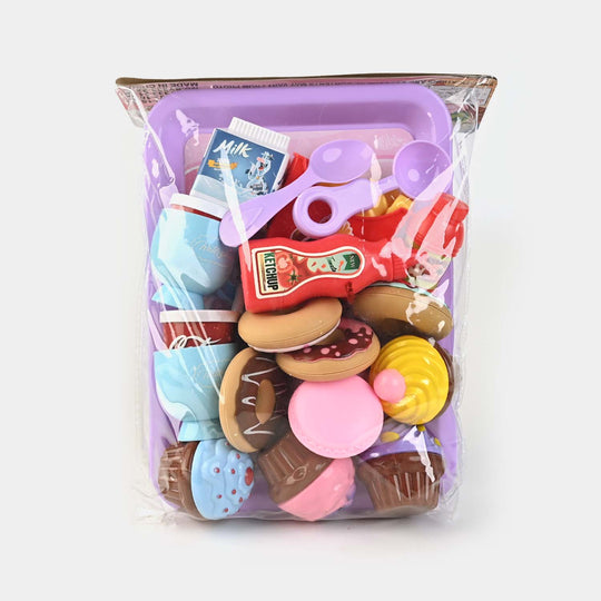Food Kitchen Set Toy For Kids