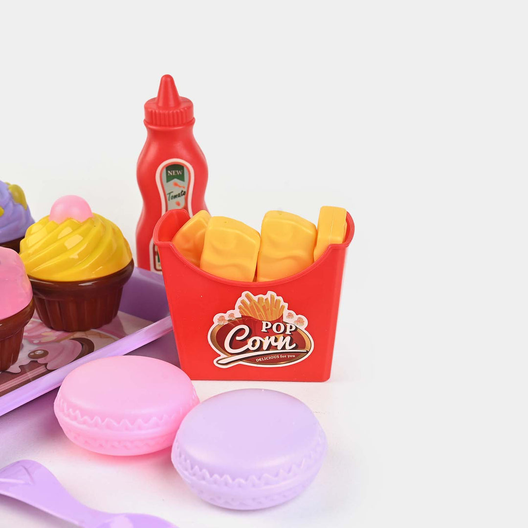 Food Kitchen Set Toy For Kids