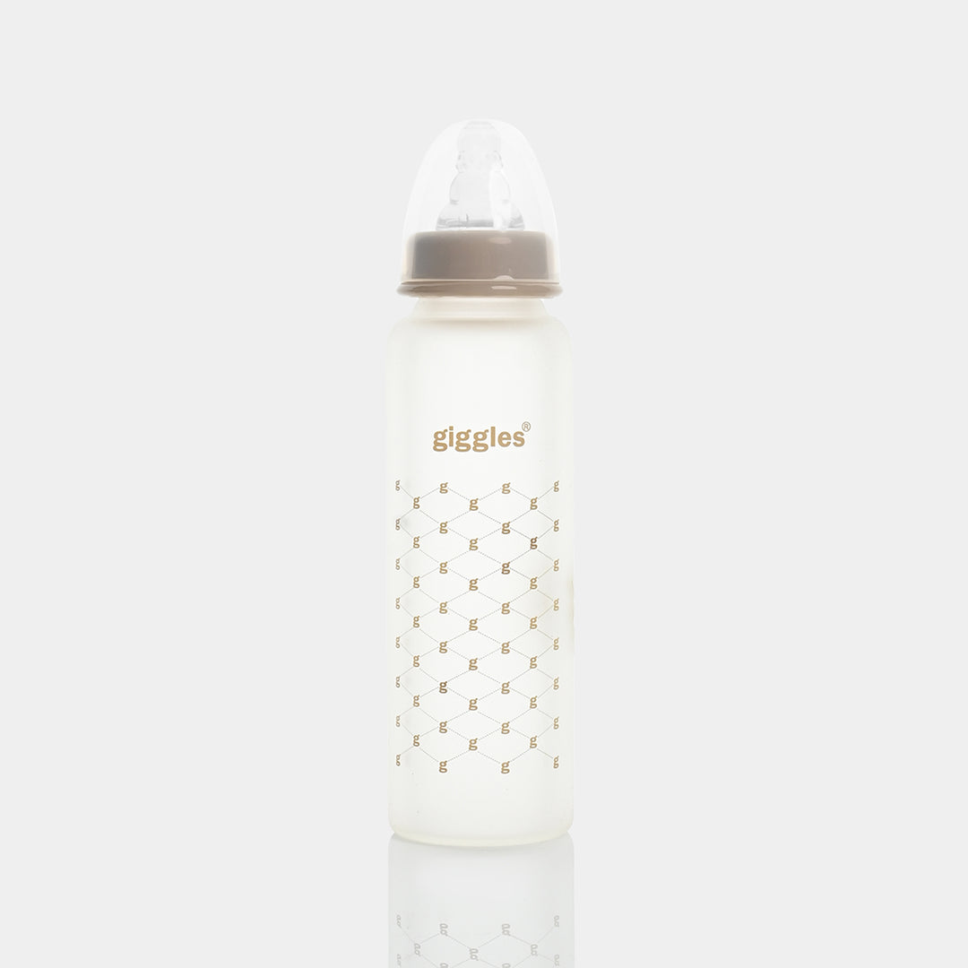 Giggles Glass Feeding Bottle | 240ml