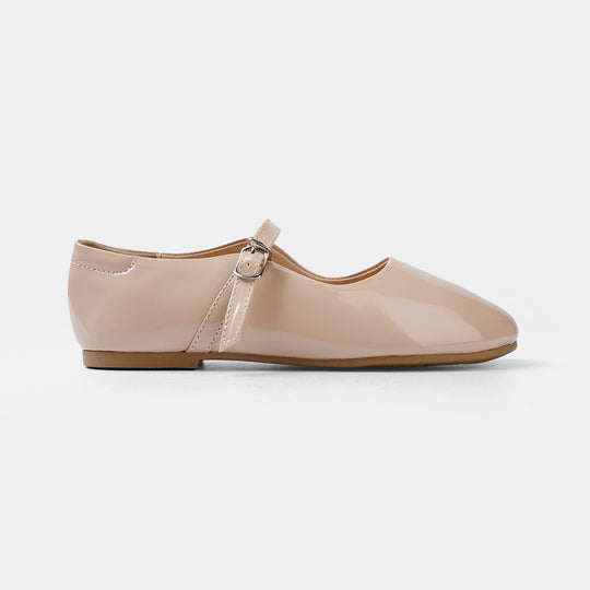 Girls Pumps BS-036-BEIGE