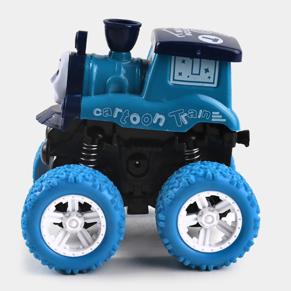 COLORFUL FRICTION POWERED TRAIN PULL ALONG TOY FOR KIDS