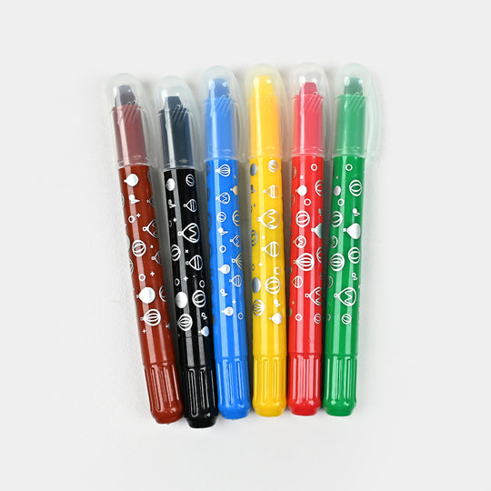 Oil Pastel Smooth 12Colors  For Kids