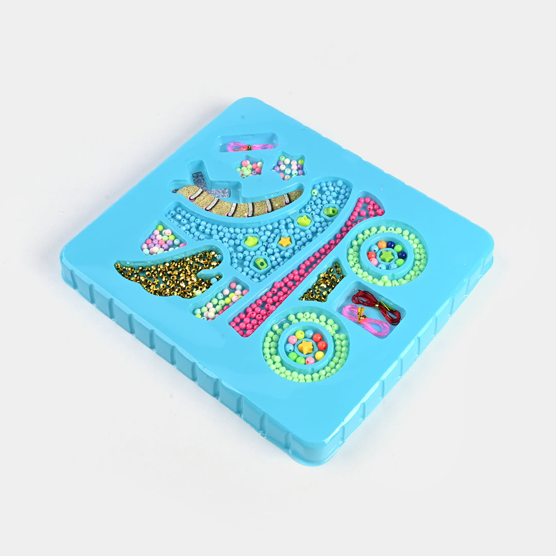 Fashion Girl – Deluxe Glitter Fun Beads Play Set