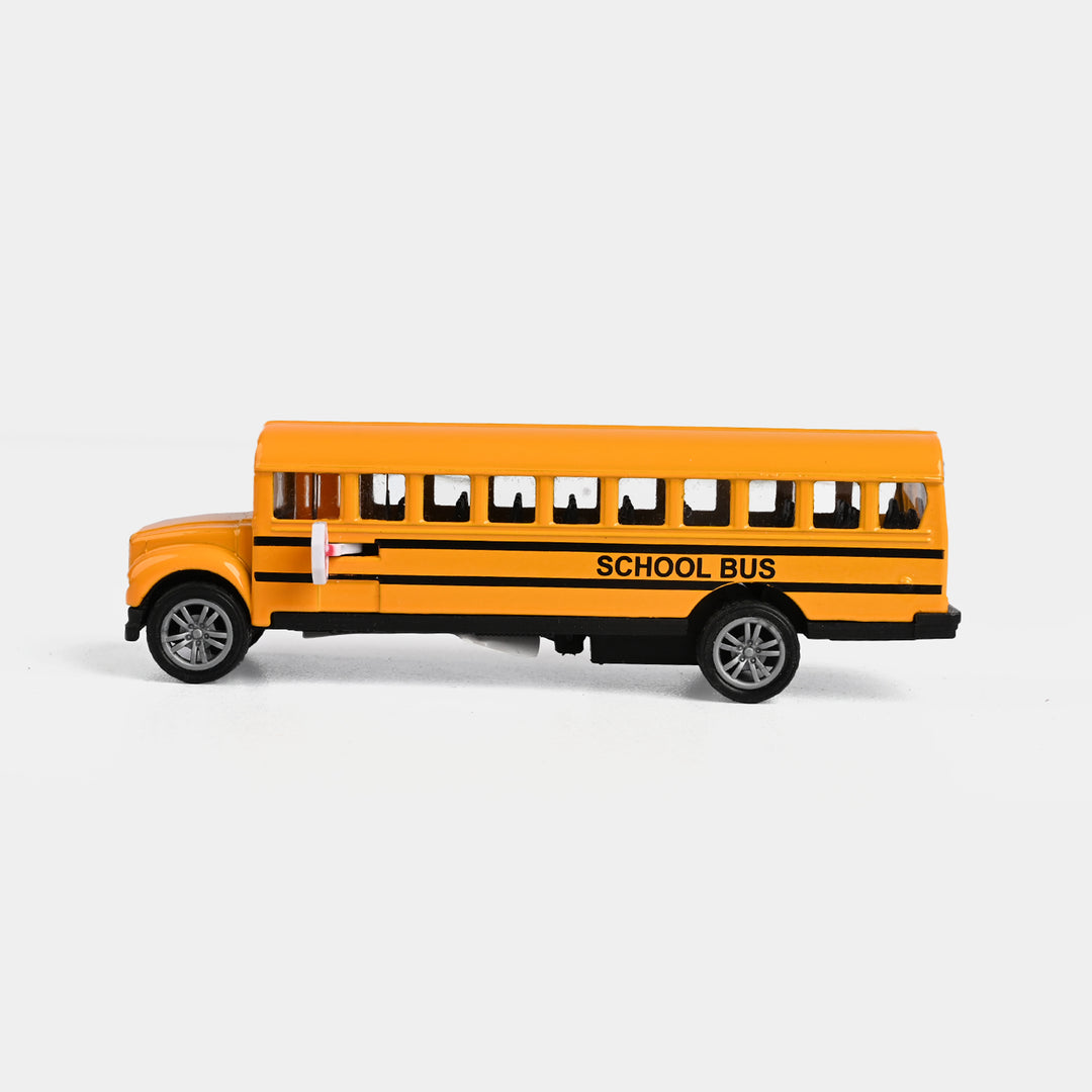Die-Cast Yellow School Bus