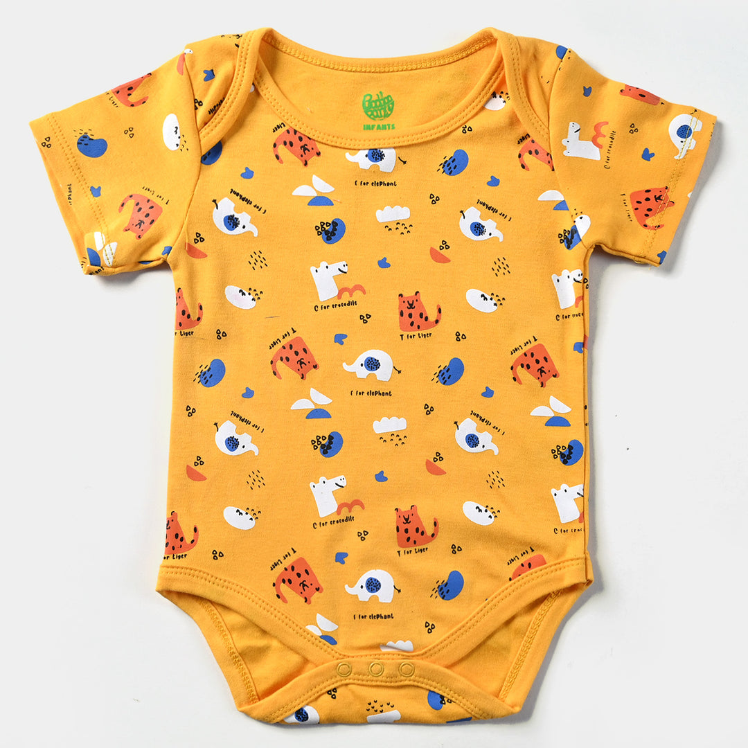 Infant Boys Cotton Interlock 2 Piece Set (Summer time)
