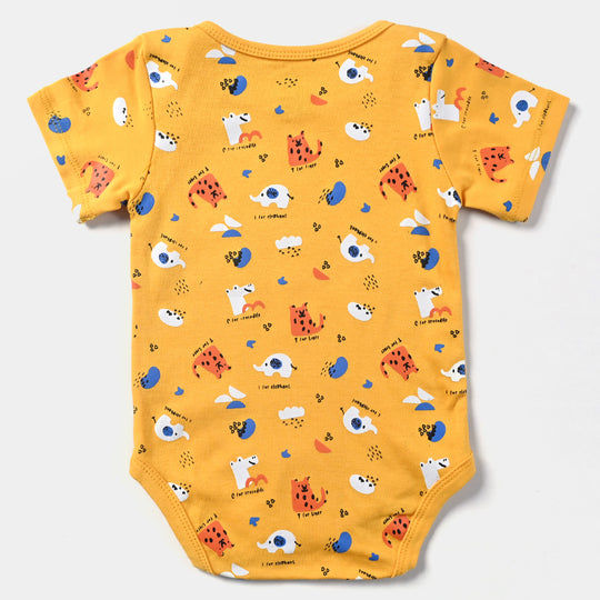 Infant Boys Cotton Interlock 2 Piece Set (Summer time)
