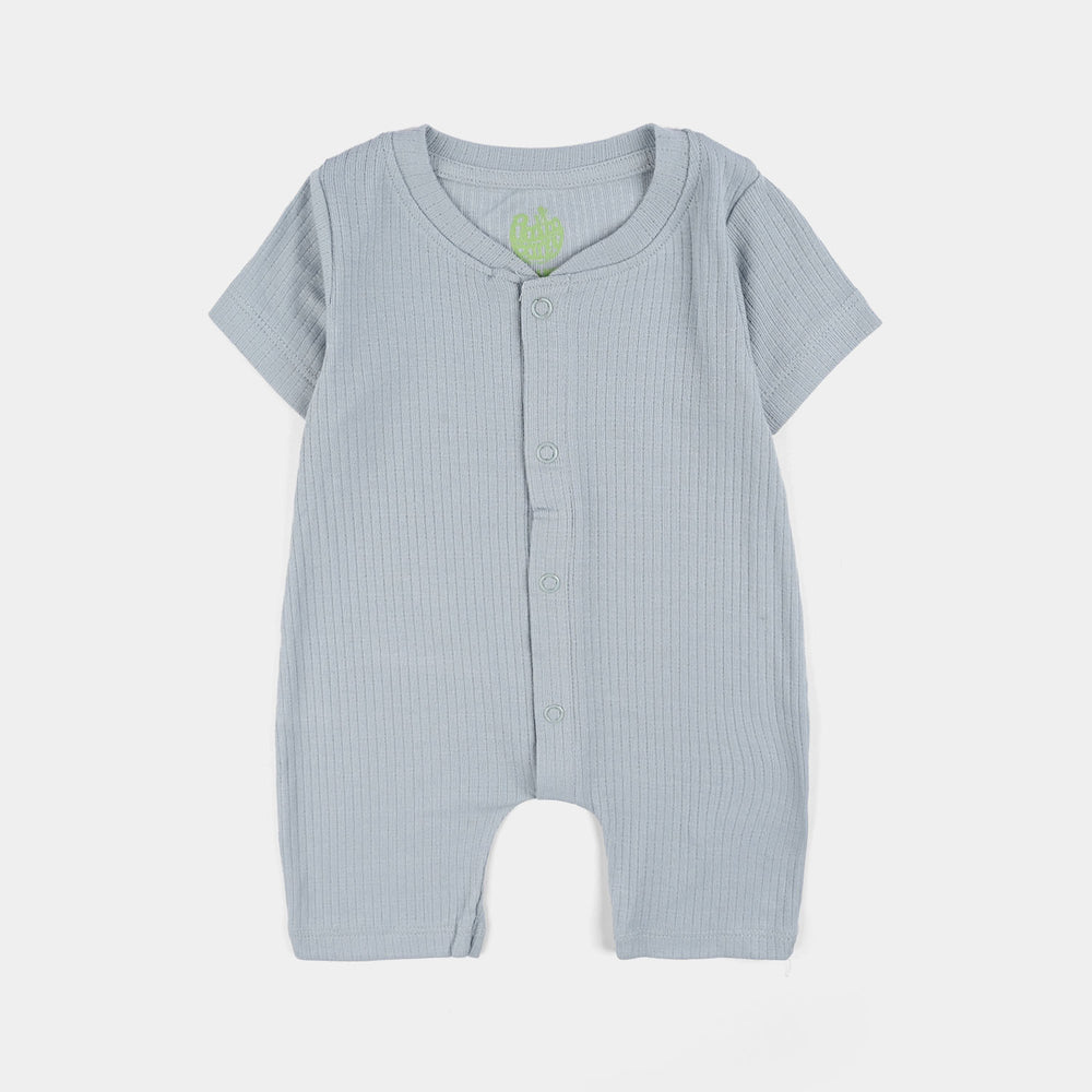 Infant Boys Bamboo Viscose Set (Romper + Bib) - Multi