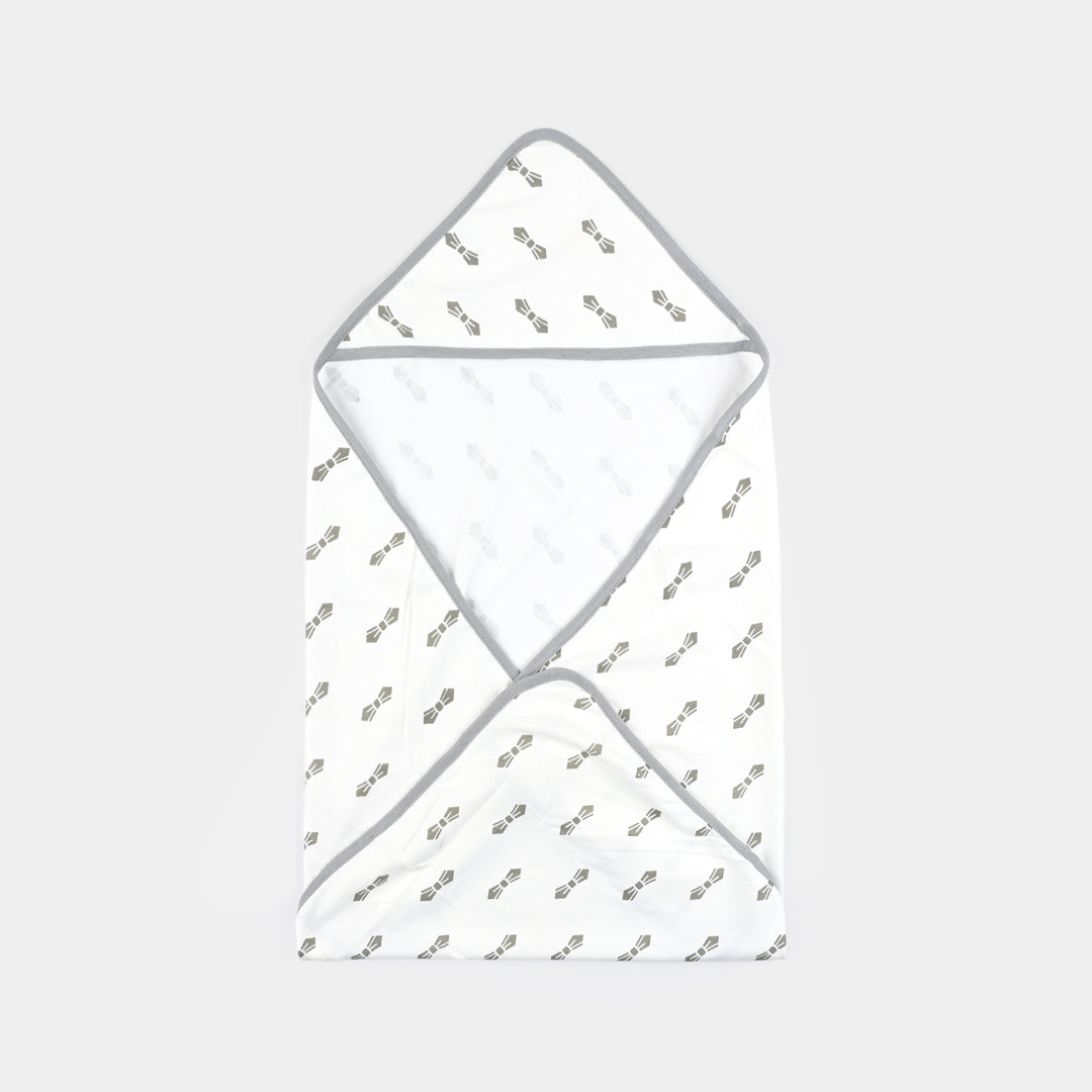 Baby Printed Wrapping Sheet Bow