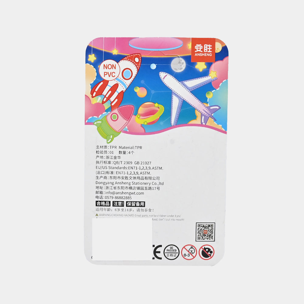 Multi Design Erasers For Kids