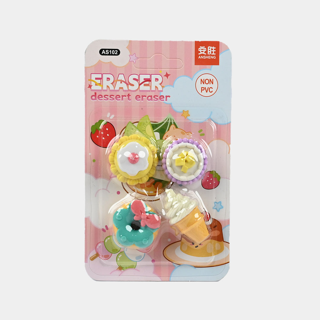 Multi Design Erasers For Kids