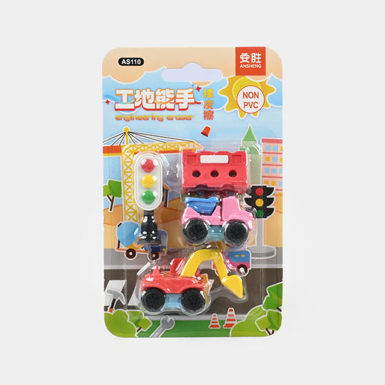 Multi Design Erasers For Kids