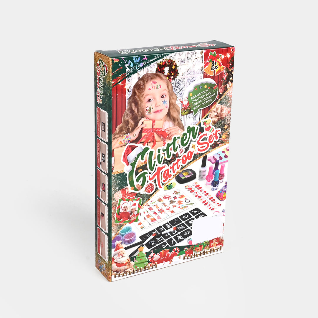 Tattoo Sticker With Cosmetic For Girls