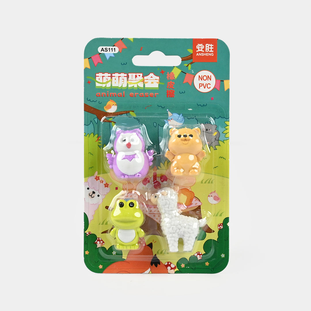 Multi Design Erasers For Kids