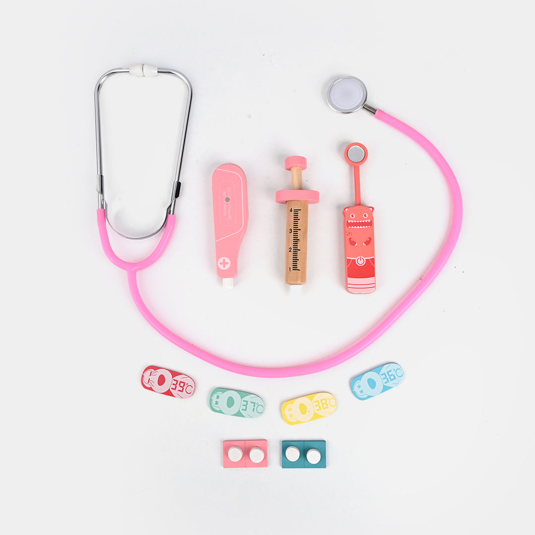Deluxe Wooden Doctor Playset