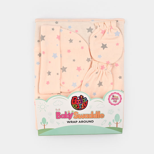Infant Big Swaddle with Cap & Mittens