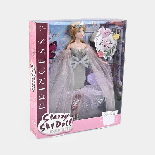 Starry Sky Princess Doll – Exquisite Silver Edition