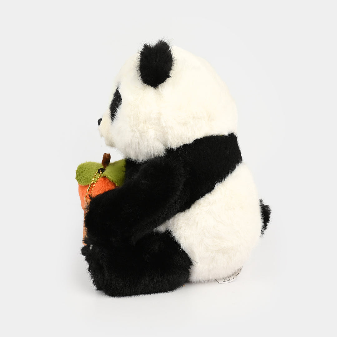 Panda With Fruit Stuff 28Cm