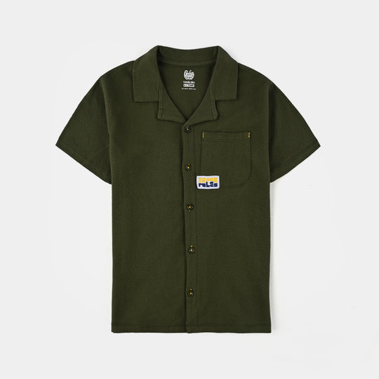 Boys Jumbo Pique 2 Piece Suit the Rules