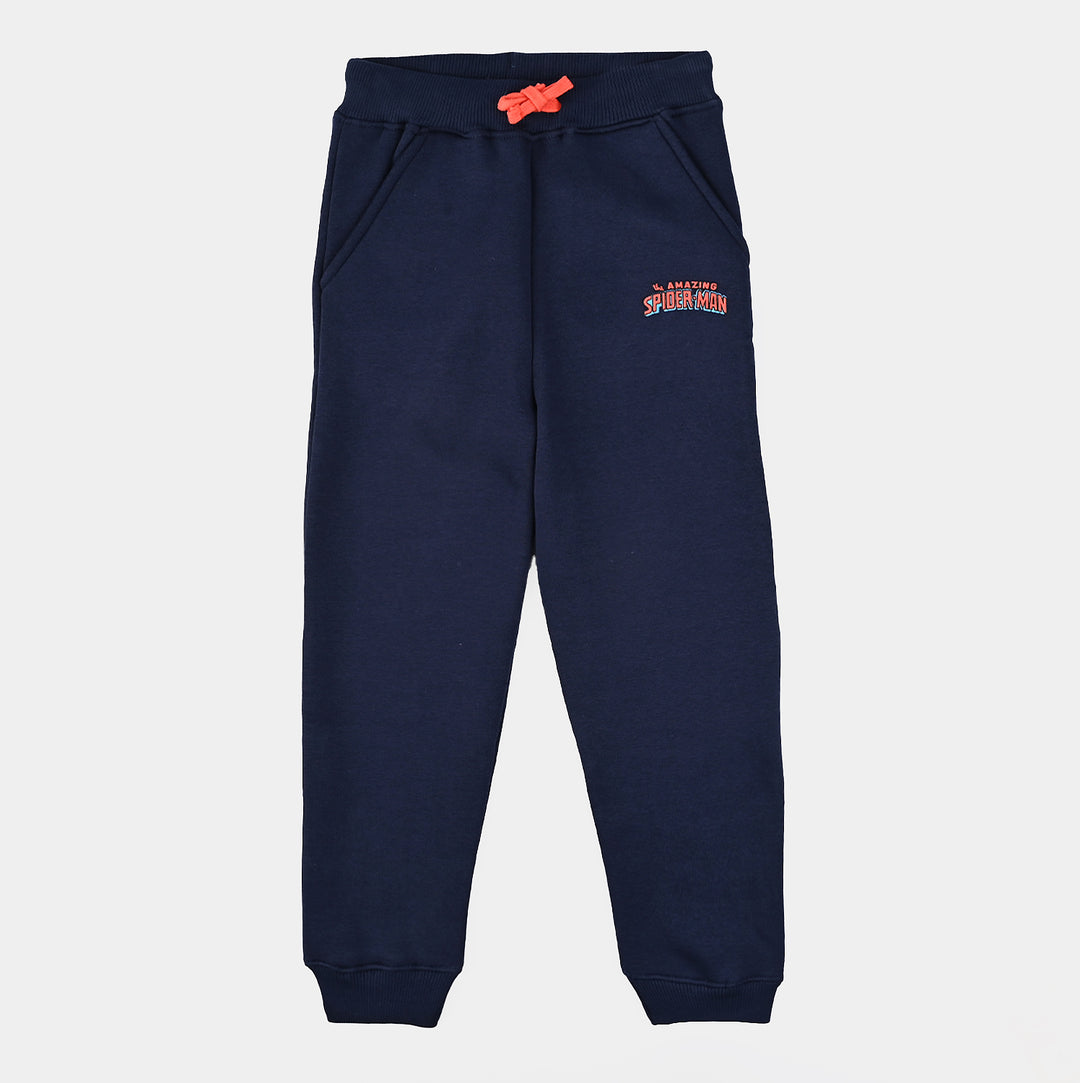 Boys Fleece Pajama - NAVY