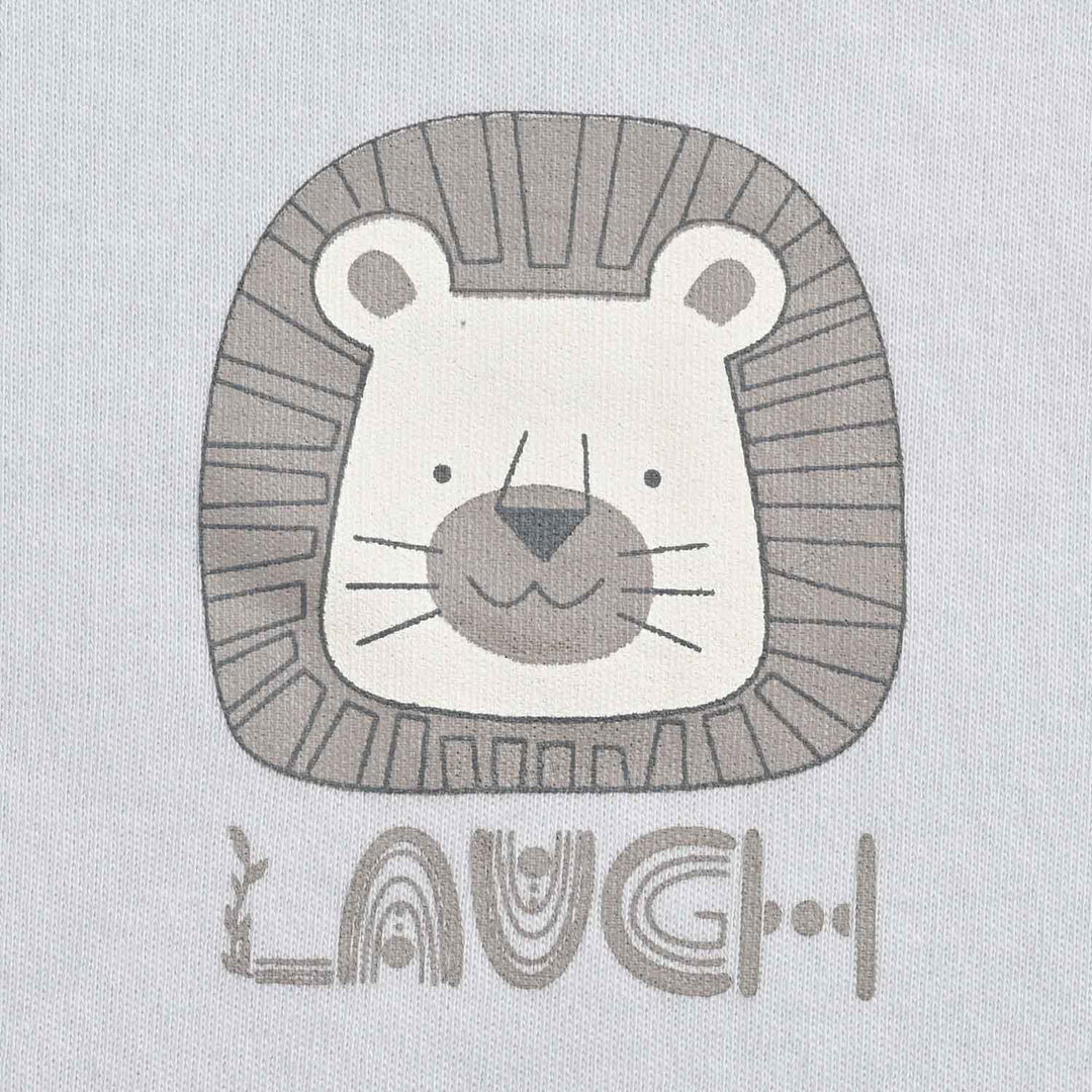 Infant Boys Cotton Interlock 3Pc Set -L.Grey