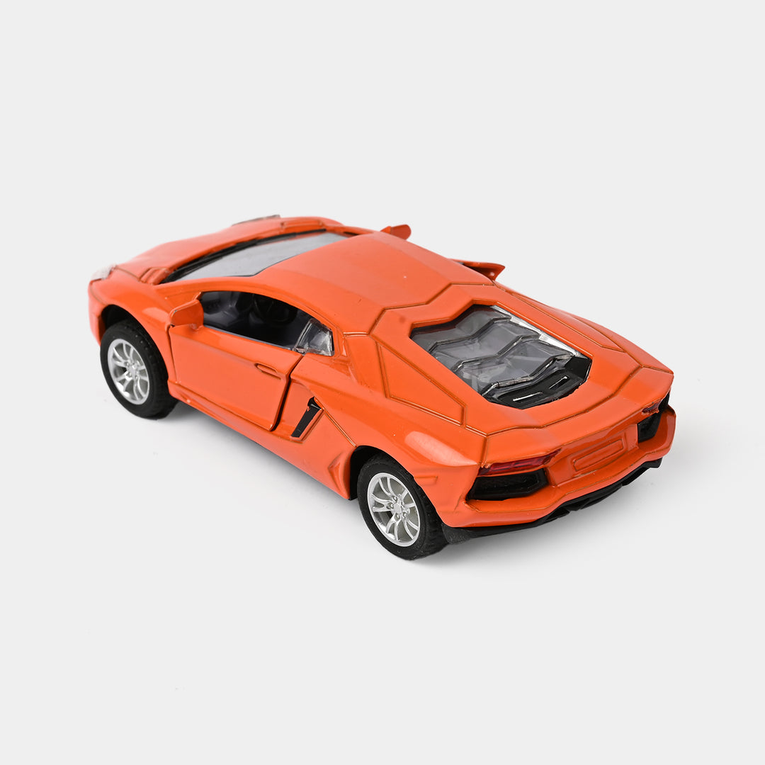 Die-Cast Model Car with Light & Sound for Kids