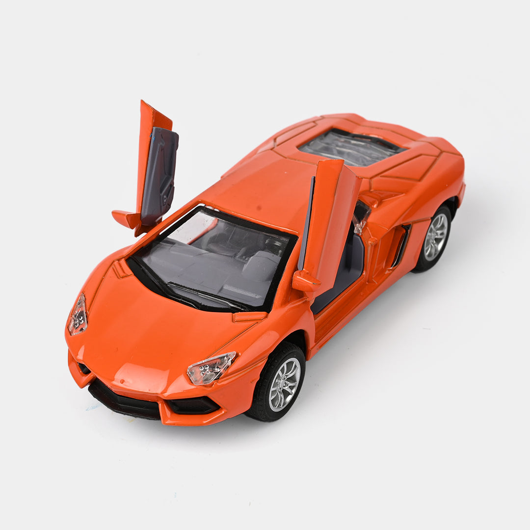 Die-Cast Model Car with Light & Sound for Kids