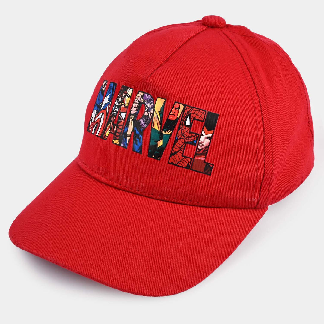 Boys Cap Characters-Red