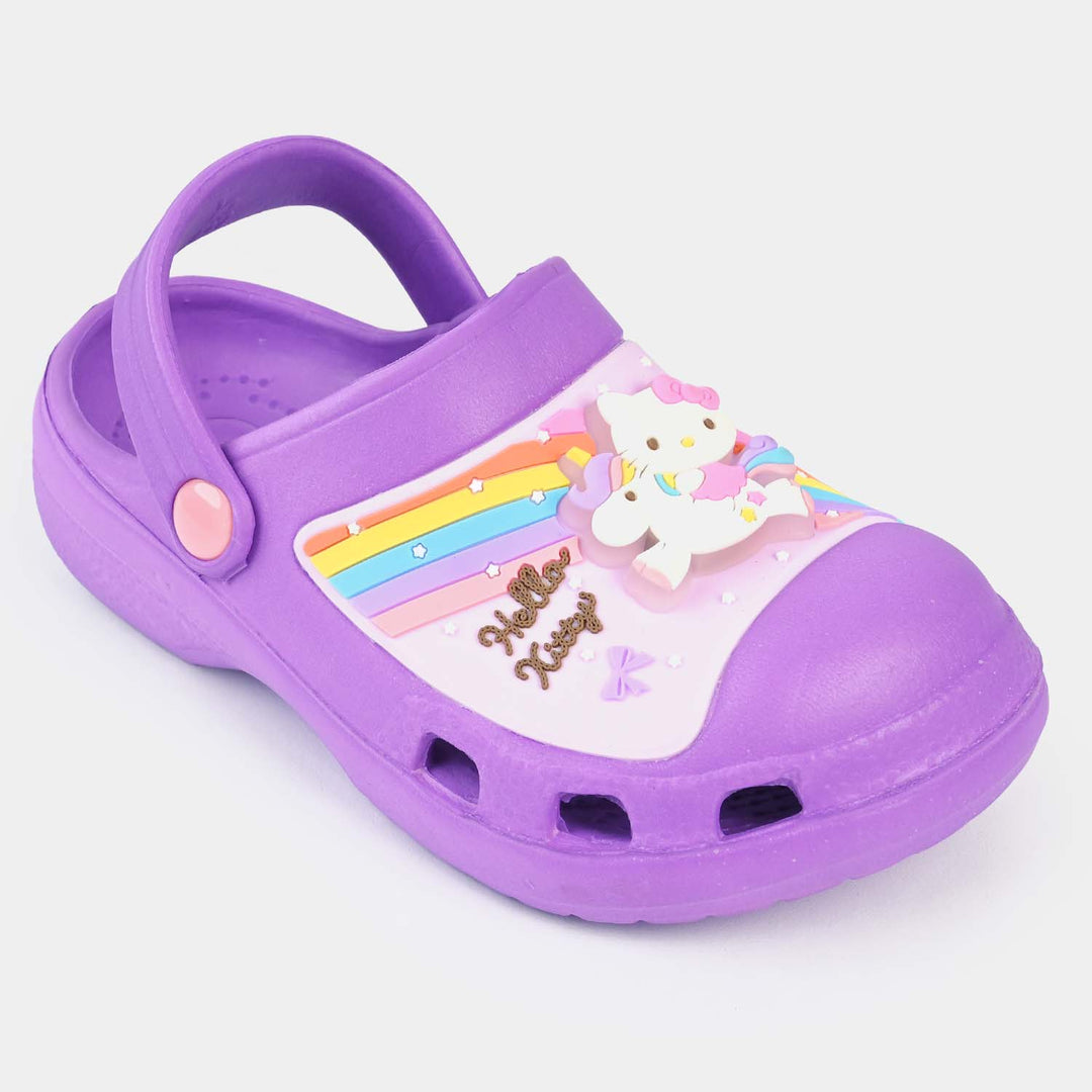 Girls Clogs 201-Purple