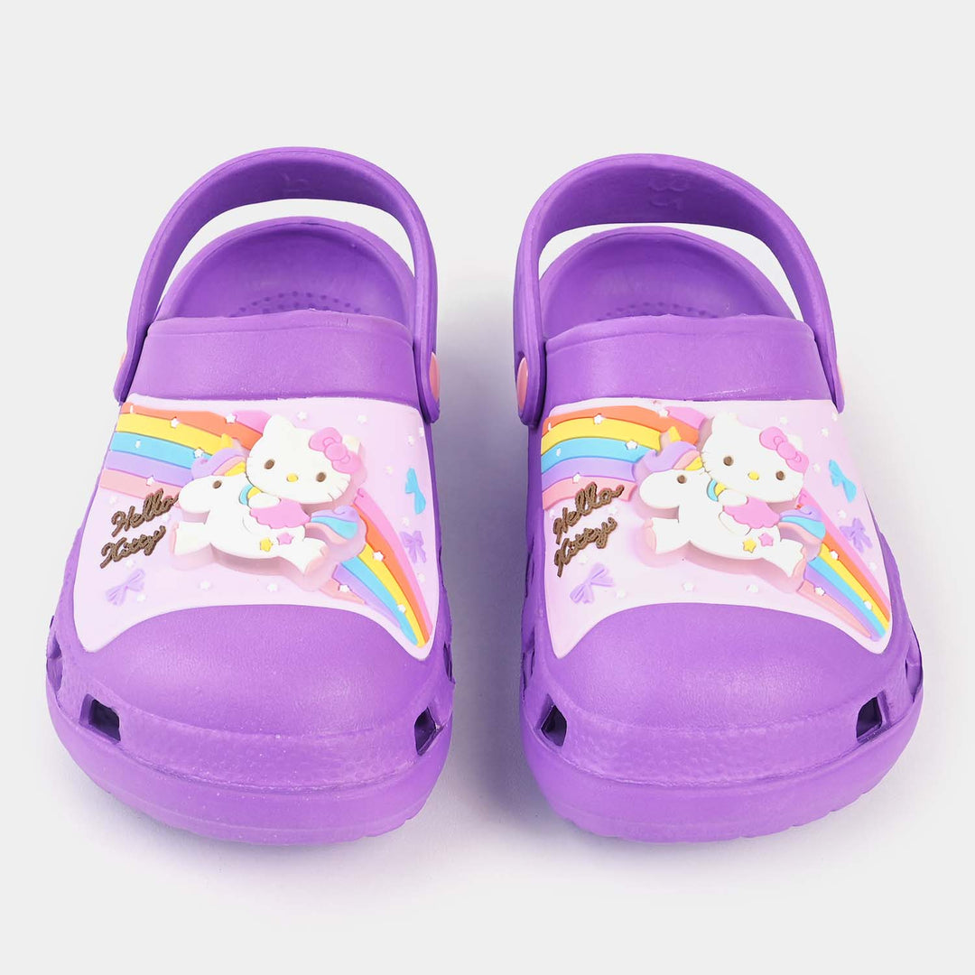 Girls Clogs 201-Purple