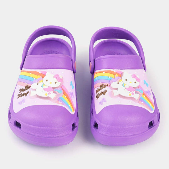Girls Clogs 201-Purple
