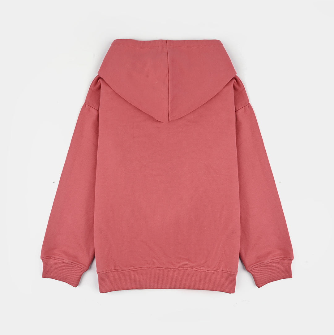 Girls Jersey/Terry Pullover Just be Ready