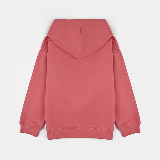 Girls Jersey/Terry Pullover Just be Ready