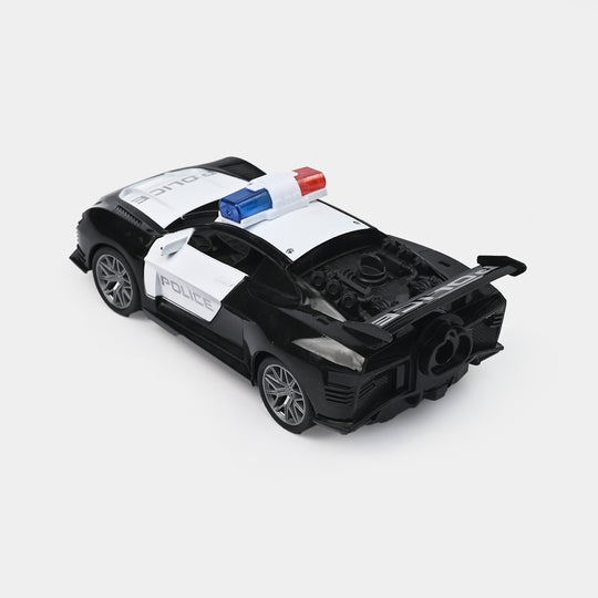 Universal Wheel Spray Police Car – 1:20 Scale