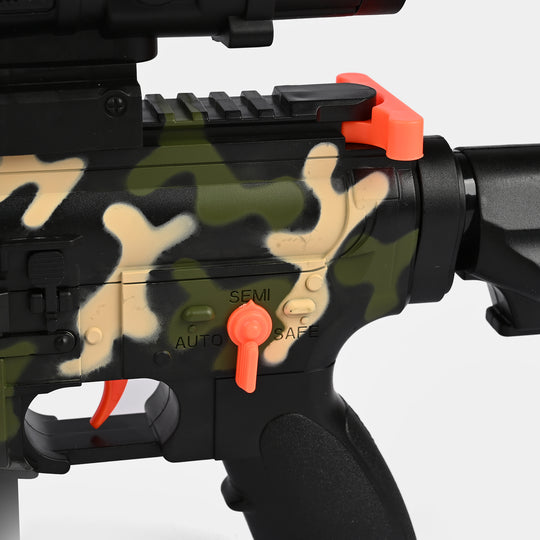 Action Packed Soft Dart Target Toy with Battery