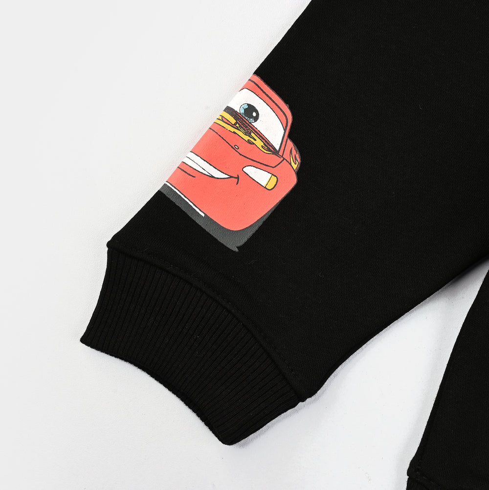 Infant Boys Fleece Pajama-BLACK