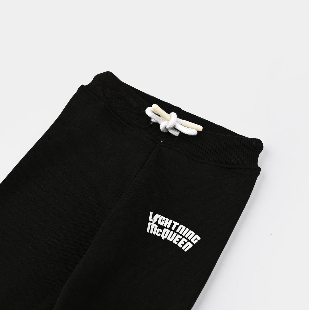 Infant Boys Fleece Pajama-BLACK