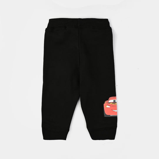 Infant Boys Fleece Pajama-BLACK