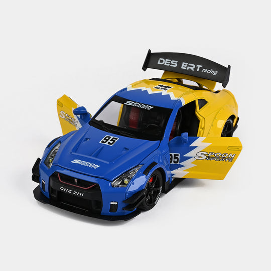 Diecast Model Car with Light & Sound