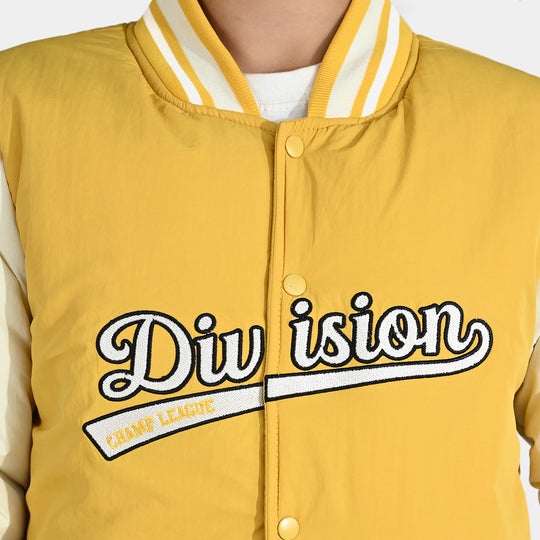 Boys Quilted Jacket - Yellow
