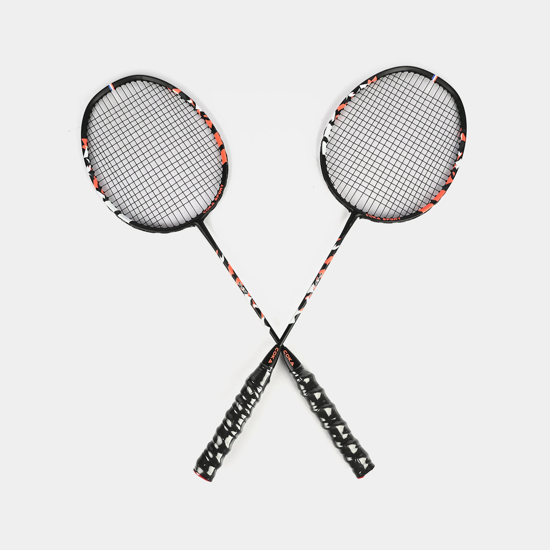 Badminton Racket Pair with Carrying Bag