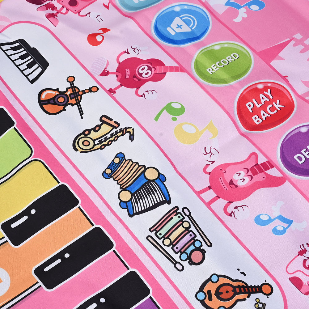 Musical Play Mat Multiple Instruments Sound Effects